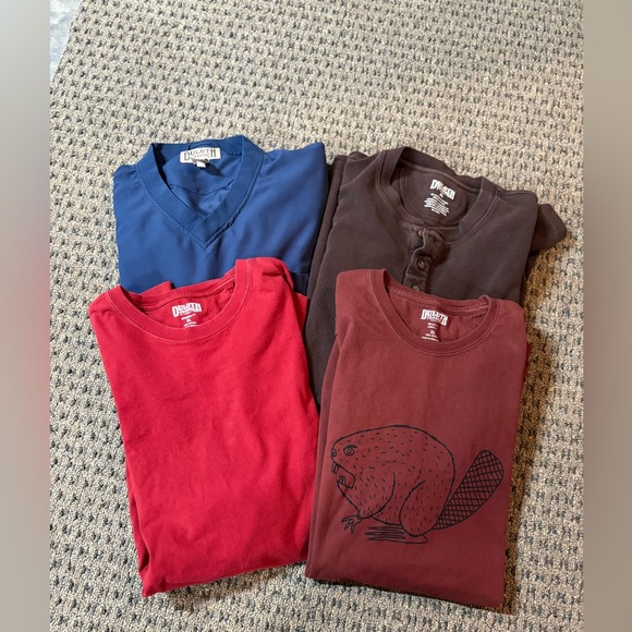 Duluth Trading Co. Men's bundle - 4 tops - Picture 1 of 6